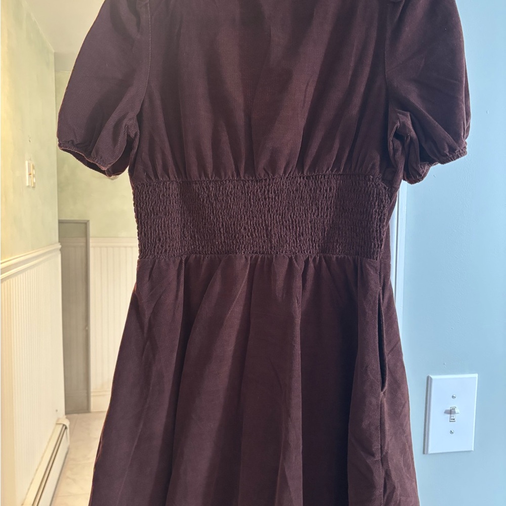 American Eagle Outfitters Chocolate Mini Dress - Picture 2 of 2